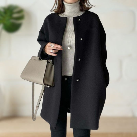 Isabelle | Elegant wool blend coat