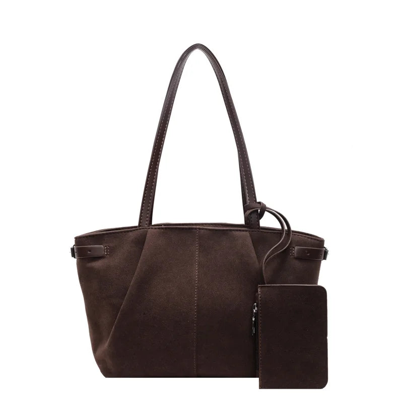 Beatrice Compact Leather Tote