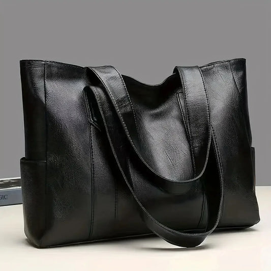 Edith Classic Leather Tote