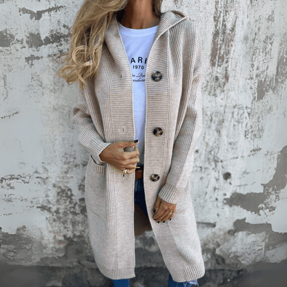 Rosa™ | Long Elegant Women's Cardigan